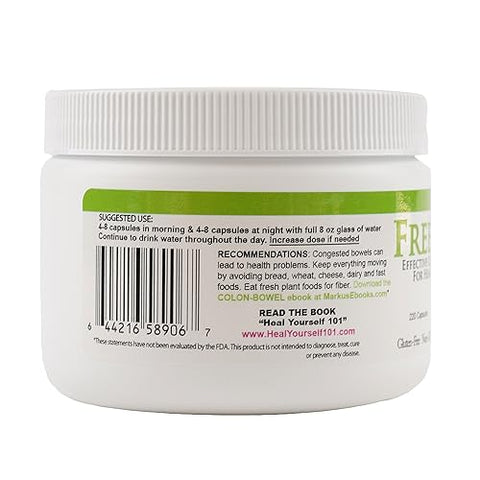 Body Force - Fórmula em Pó para o Cólon Markus – Limpeza Completa do Cólon – Rica em Fibras para Absorção de Toxinas – Aloe, Gengibre, Flavonoides Cítricos – 100g