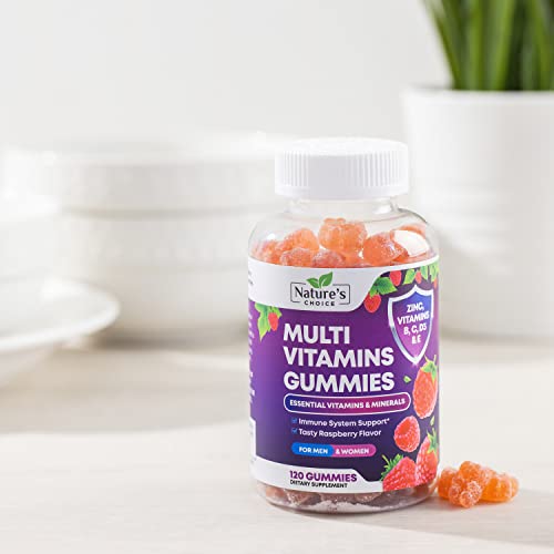 Nature's Choice - Multivitaminas em Gomas Nature’s Daily para Adultos e Mulheres – Marca Gummy