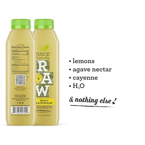 2-Day Juice Cleanse com Fusão de Coco por Juice From the RAW® – Sucos 100% Naturais e Preparados a Frio (12 Garrafas Totalizando 12 ml)