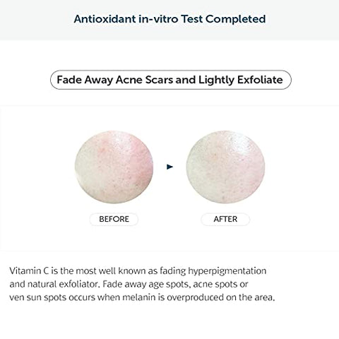 DearKlairs] Freshly Juiced Vitamin Drop – Soro de Vitamina C Pura 5%, 35ml, Potente Rejuvenescedor Facial, Antioxidante para o Rosto