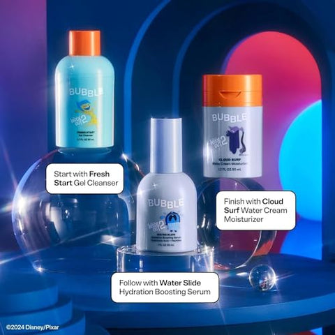 Rotina de Reforço de Barreira de 3 Passos Única, Bubble Skincare, Para Todos os Tipos de Pele