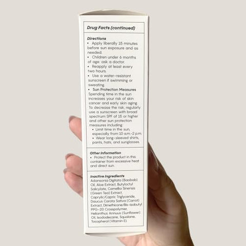 JESS BEAUTY - Protetor Solar Jess Beauty Let it Sun 50, Chá Verde – 50g