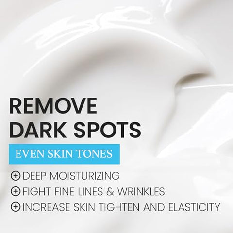 Dcsily - Creme Facial Rapid Face Lift: Anti Rugas, Peptídeo Reafirmante para Pele, Hidratante para Mulheres e Homens – Anti Envelhecimento, Tratamento para Bolsas nos Olhos de Colágeno, 10 Anos Mais Jovem em um