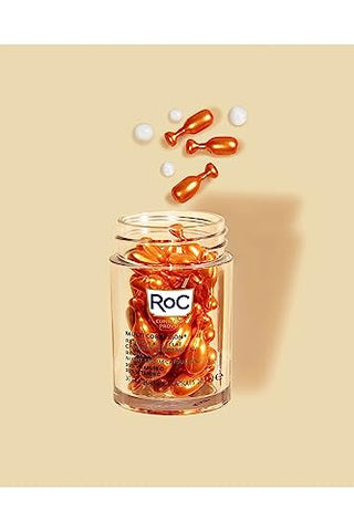 Multi Correxion Revive Glow – Cápsulas de Vitamina C Pura 20% para Clareamento, Manchas Escuras e Textura, 30 unidades - RoC