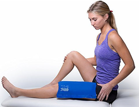 ColPac Gel Reutilizável para Terapia Fria no Joelho, Braço, Cotovelo, Ombro, Costas – Alívio de Dores, Inchaços, Hematomas, Entorses, Inflamações (11″x14″) – Azul - Chattanooga