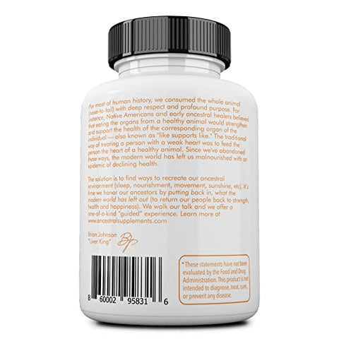 Ovos de Peixe Selvagem, 2400mg, Ômega-3 Suporte para Cérebro, Coração, Fertilidade e Saúde Inflamatória, Fonte de Alimento Completo de Vitamina D, K2 e A - Ancestral Supplements