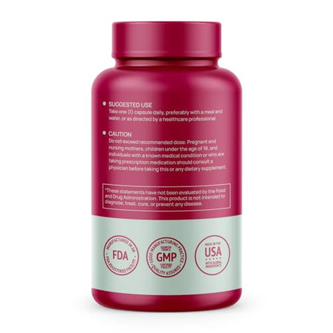 HMS Nutrition - R-Lipoic Acid 300mg por Cápsula 120ct 120 Porções Suprimento de 4 Meses Cápsulas Vegetais