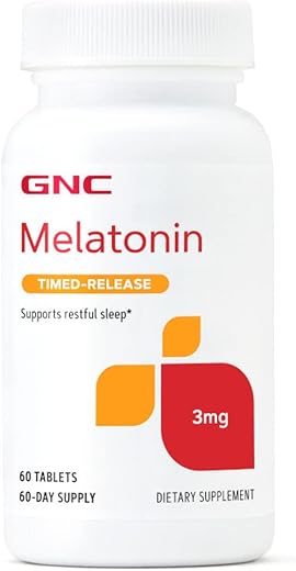Melatonina 3 mg – 60 Comprimidos (60 Porções) | Comprar Online - GNC