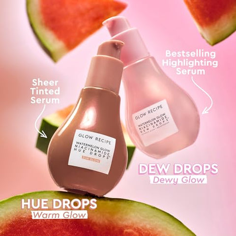 Niacinamide Hue Drops – Sérum Facial Bronzeador e Iluminador – 30ml - Glow Recipe
