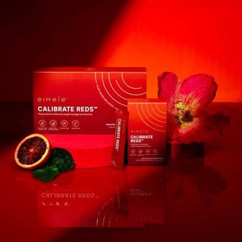 eimele - Calibrate Reds | Perda de Peso Natural para Mulheres | Marca de Produto