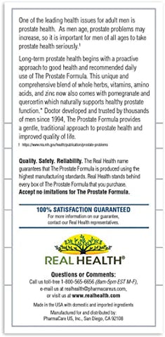 EMERSON HEALTHCARE - Fórmula Prostática Real Health com Saw Palmetto 270 Comprimidos por