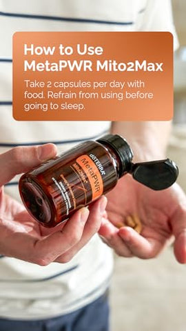 DoTerra - doTERRA MetaPWR Mito2Max – Suplemento Energético em Cápsulas 60 un