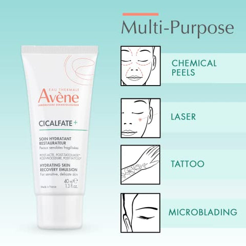 Eau Thermale Avène Cicalfate Emulsão Hidratante para Recuperação da Pele – Pós-Procedimento (50ml)