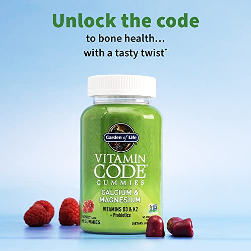 Garden of Life - Gomas de Cálcio Magnésio com D3 – Marca: Destaque na busca – 60 g