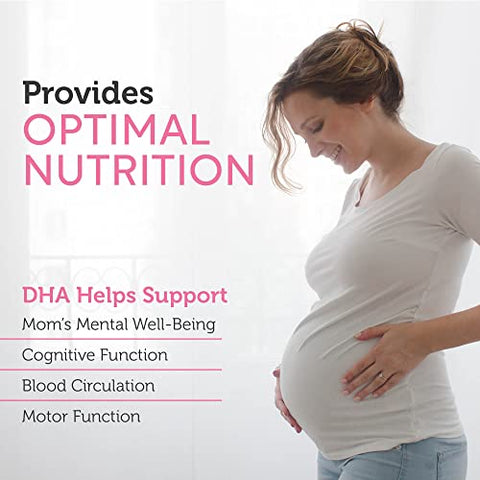 Prenatal Vitamin com DHA – Fórmula Completa para Gestantes - Zahler