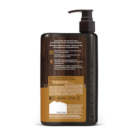 Sabonete Líquido Âmbar e Sândalo para Homens 250ml - Every Man Jack