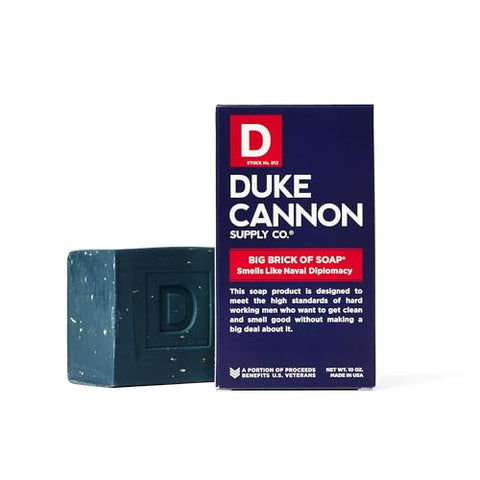 Sabonete Grande para Homens, Grau Superior, Extra Grande, Todos os Tipos de Pele, 283 g (6 Unidades) (VARIEDADE, 283 g (6 Unidades)) - Duke Cannon Supply Co.