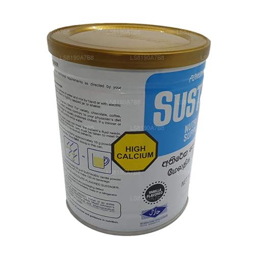 SUSTAGEN - Sustagen Sabor Baunilha Suplemento Nutricional 400g Lata Pó de Leite