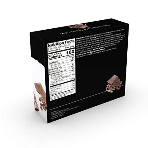 Barra de Proteína | 15g de Proteína | Baixo Carboidrato | Caixa com 7 Barras (Choc-A-Lot Chip) - BalanceDiet