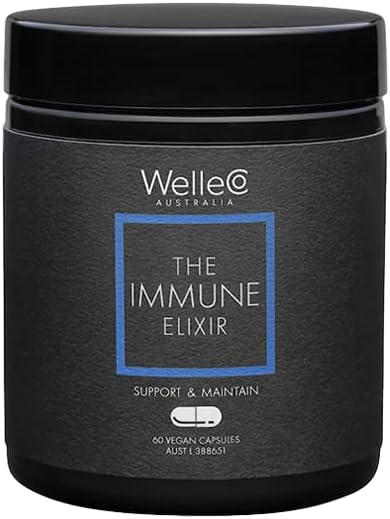 Elixir Imunológico com Vitamina C, Zinco, Sabugueiro, Astrágalo e Vitaminas B – Reforço Imunológico - WelleCo
