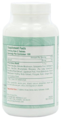 Reishi Mushroom Supreme – Composto Reishi-Astragalus 650mg, Reforça a Resistência Imunológica - Planetary Herbals