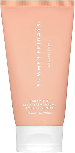Bálsamo Corporal Nourishing Body Babymoon Belly Balm Summer Fridays – Reduz a Aparência de Estrias com Vitamina E