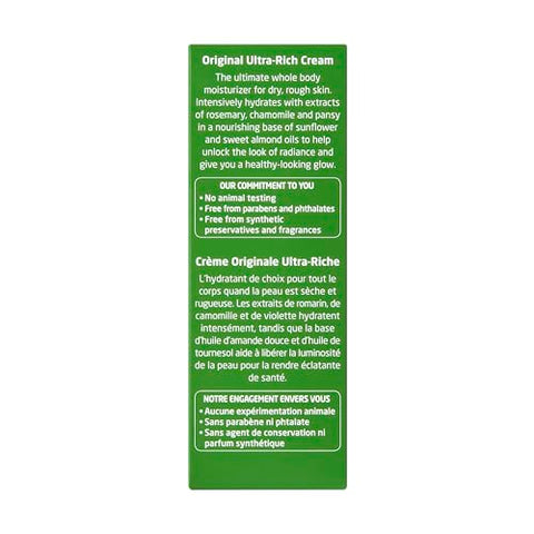 Skin Food Original Creme Corporal Ultra-Rico 75ml, Hidratante Vegetal com Pensamento, Camomila e Calêndula - Weleda