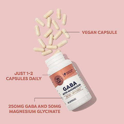 GABA com Magnésio – Suporte para o Sistema Nervoso – Promove Relaxamento – Kosher, Vegano – 100g - Vimergy