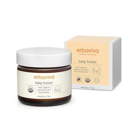 Erbaviva Baby Butter – Creme Hidratante para Bebês, 50g