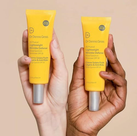 Dr Dennis Gross - Protetor Solar Dr. Dennis Gross All-Physical Leve para Defesa de Rugas de Amplo Espectro SPF 30, 50 ml