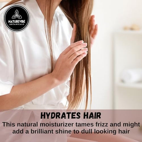 Óleo de Argan Naturevibe Botanicals 32 oz | 100% Puro e Natural | Ideal para Cuidados com a Pele e Cabelo | 946 ml