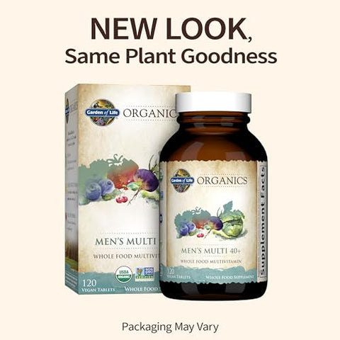Organics Multivitamínico para Mulheres 120 Comprimidos e Homens 40 120 Comprimidos – Compre Agora! - Garden of Life