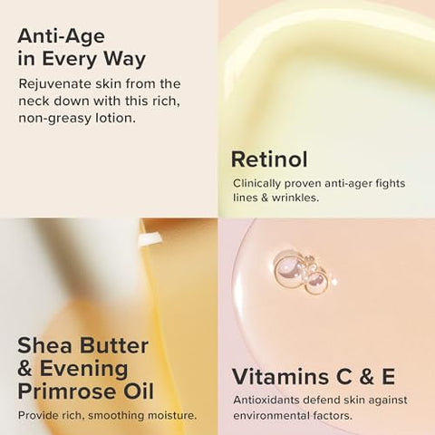 Paula's Choice - Paula’s Choice Tratamento Corporal Suavizante com Retinol, Manteiga de Karité e Vitamina C – 100ml