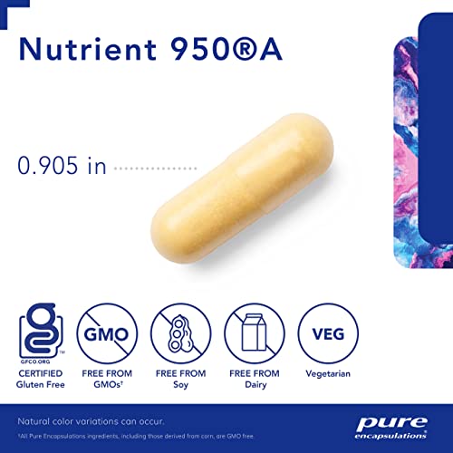Nutrient 950 A Sem Cobre – Fórmula Completa de Vitaminas e Minerais – 60 Cápsulas - Pure Encapsulations