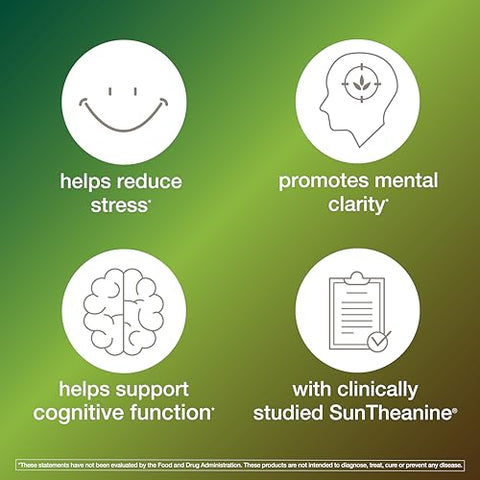 Mushroom Stress Complex – Cogumelo Orgânico de Espectro Completo com L-Teanina, Reduz o Estresse e Promove Calma Mental, 60 Cápsulas Vegetarianas - Youtheory