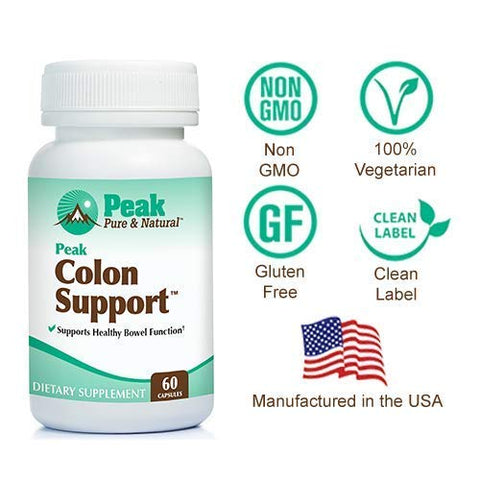 Peak Pure & Natural - Peak Pure: Suplemento Alimentar para Aumentar o Desempenho Físico – 100% Natural e Potente – 60 cápsulas de 500mg