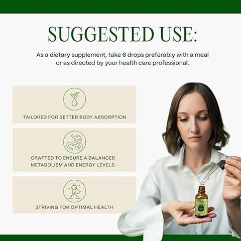 Suplemento de Selênio 200 mcg em Gotas Líquidas Livre de Levedura, Suplemento de Selênio em Gotas, Suplementos Herbais com Selênio Mineral Traço e Água Purificada, Líquido de Selênio – 30 ml - Go Nutrients