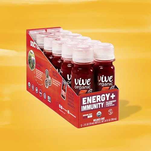 Energy Shot – Suporte Imunológico com Ashwagandha e Chá Verde | Marca Vive Organic - Vive Organic