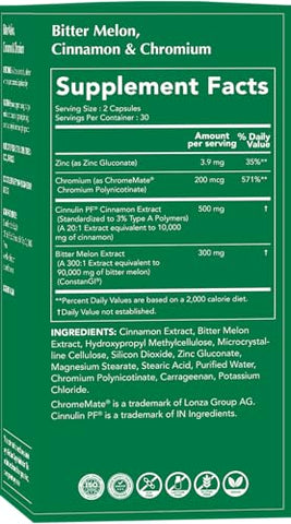 Bitter Melon e Canela – Benefícios para a saúde – 100g - DAIKEN