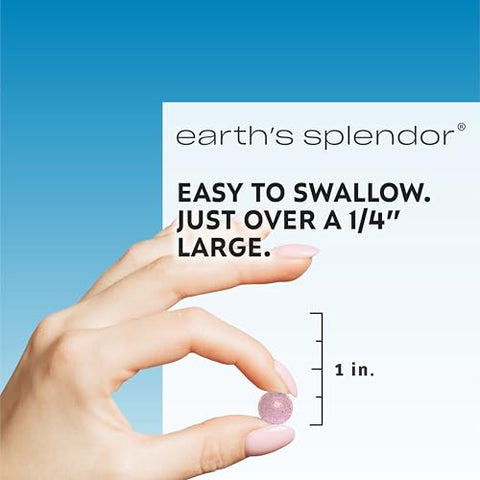 Earth's Splendor - Suplementos Energéticos Earth’s Splendor com Vitamina B12, Sem Cor ou Sabor Artificial, Livre de Glúten, Suporte ao Metabolismo Energético (1000mcg, 400 Comprimidos)