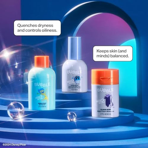 Rotina de Reforço de Barreira de 3 Passos Única, Bubble Skincare, Para Todos os Tipos de Pele