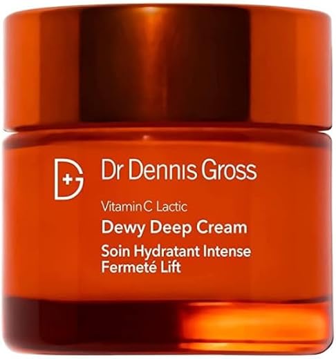 Creme Lácteo Vitamina C Dewy Deep: Hidratação Intensa para um Acabamento Radiante, 60g - Dr Dennis Gross