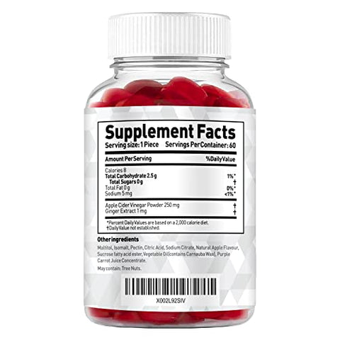 Ancient Keto - Gomas de Vinagre de Maçã com a Mãe – Sem Açúcar – Keto – Limpeza