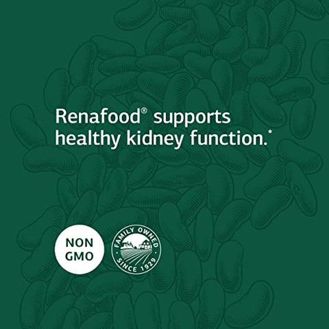 Standard Process Inc. - Suplemento de Saúde Renal Renafood da Standard Process – Suporte Renal com Feijão Vermelho, Vitaminas Renais, Musgo Espanhol, Lactose, Batata Doce Orgânica, Beterraba e