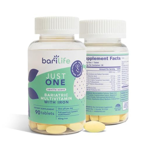 Bari Life - Just One – Multivitamínico Bariátrico Diário com Ferro (30) | Marca: Just One