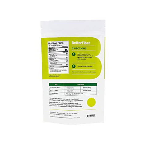 Modernist Pantry - BetterFiber – Suplemento de Fibra Prebiótica [100% Equivalente Genérico da Marca Líder] ⊘ Sem OGM Sem Glúten Vegano OU Certificado Kosher – 500g (125 Porções)