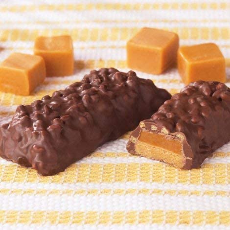 Fit Wise - Barra de Caramelo Crunch HEALTHWISE – 35 Porções (5 Caixas) – Alta Proteína – Baixo Carboidrato