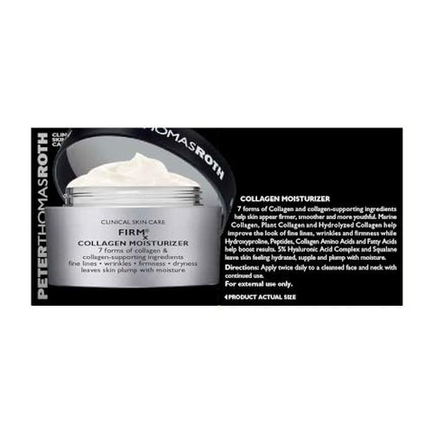 Hidratante Firmador de Colágeno | Creme Facial com Colágeno, Creme de Colágeno para a Pele, Creme Facial Firmador, 50g - Peter Thomas Roth