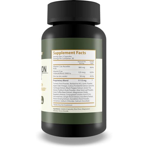 True You Health - Canela Ritual – Melhor Suplemento de Canela para Suporte Sanguíneo – Cápsulas de Extrato de Canela – Comprimidos de Canela – Suplementos de Canela – Cápsulas de Canela para