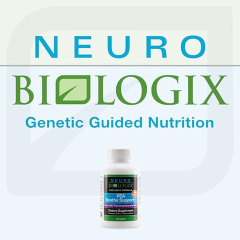 Neuro biologix - Neuro Biologix Pea Soothe Support – Palmitoylethanolamide para Alívio Natural da Dor, 90 Cápsulas